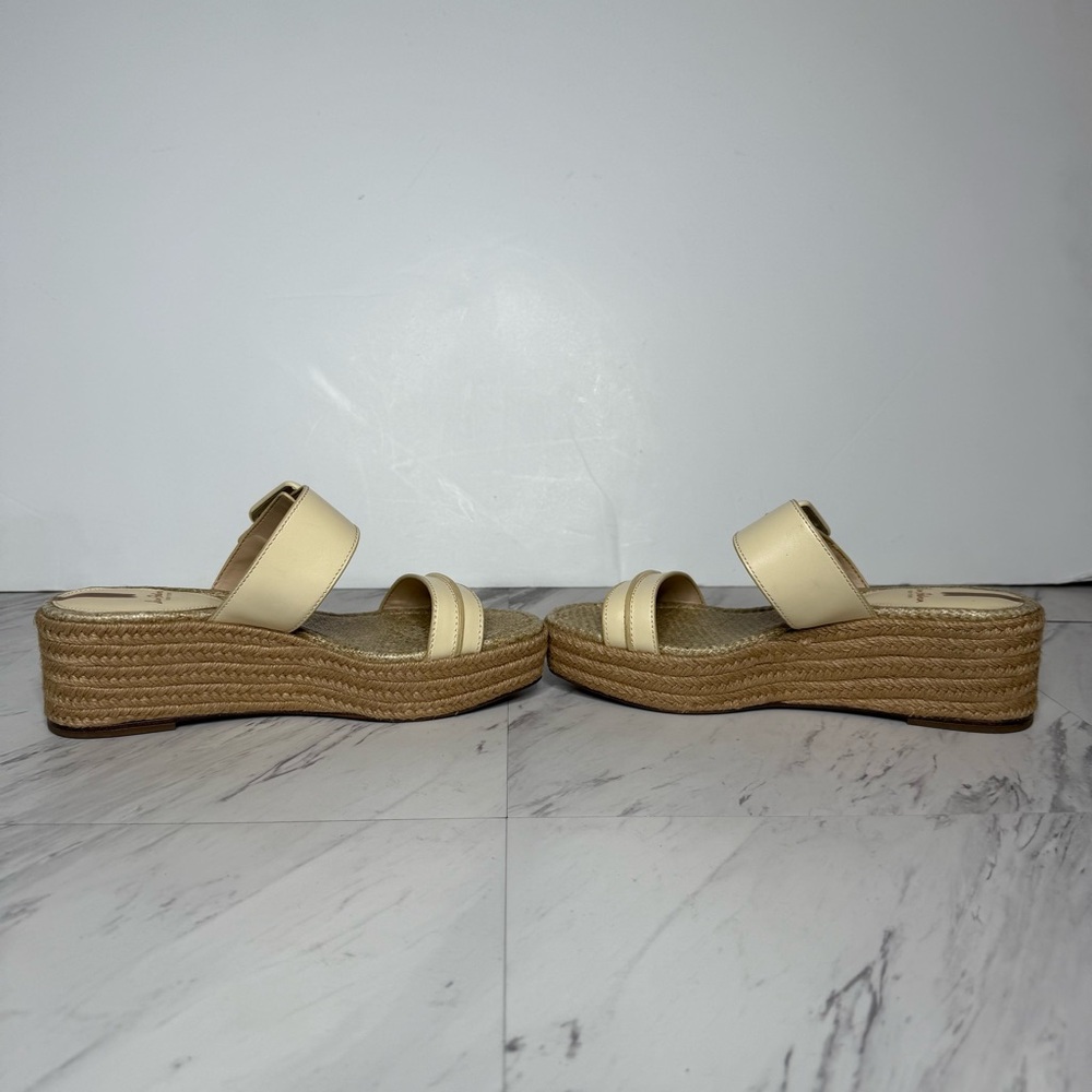 Sam Edelman Carson Espadrille Platform Wedge Sand… - image 5
